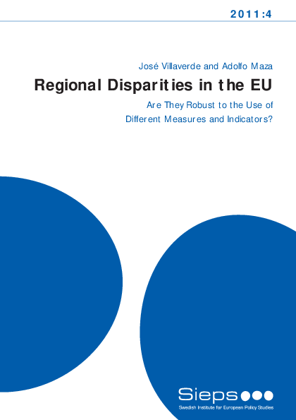 Regional Disparities in the EU (2011:4)