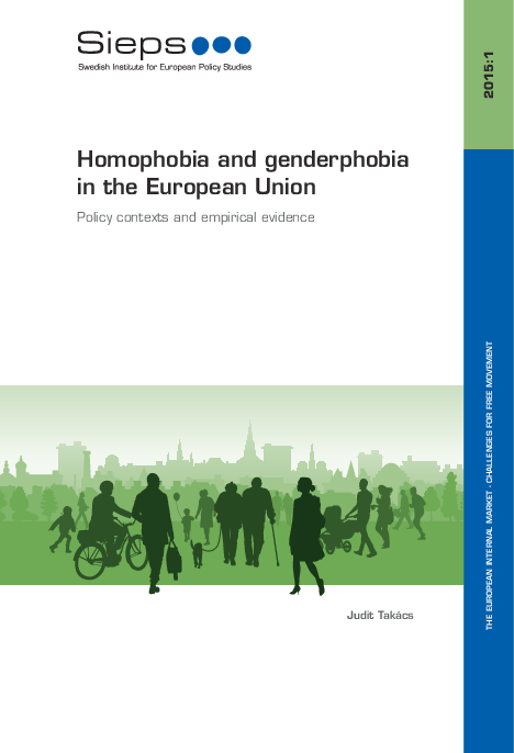Homophobia and genderphobia in the European Union (2015:1)