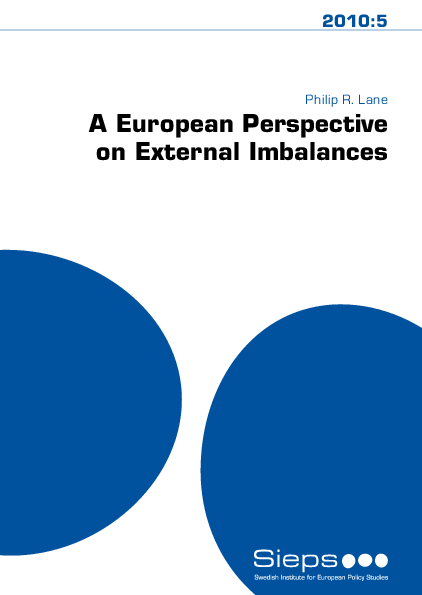 A European Perspective on External Imbalances (2010:5)